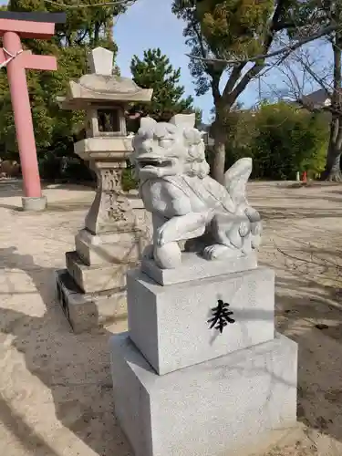 證誠神社の狛犬