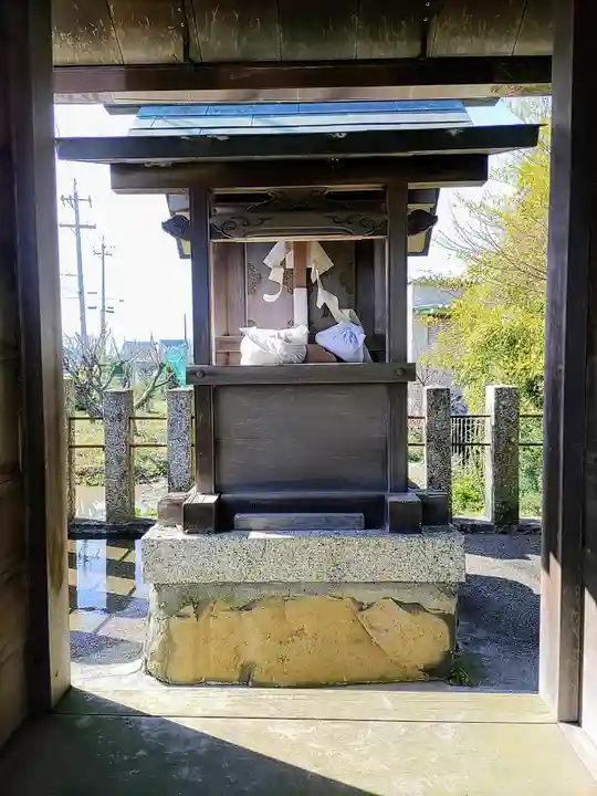 秋葉社の本殿・本堂