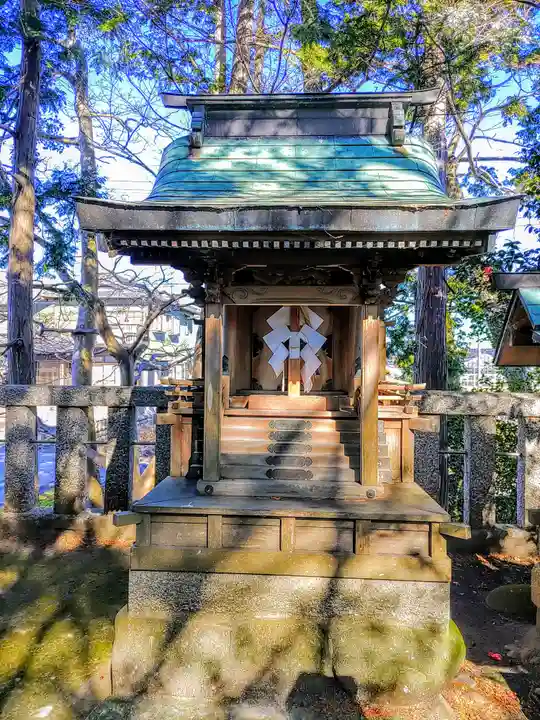 津島社(小茂井)の本殿・本堂