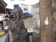 三島神社の狛犬