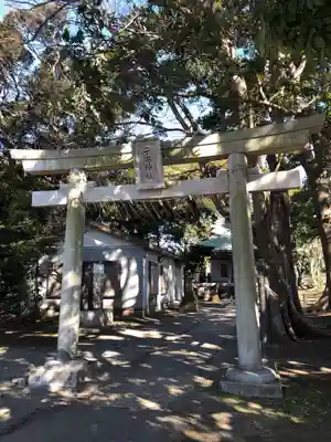 子安神社の鳥居