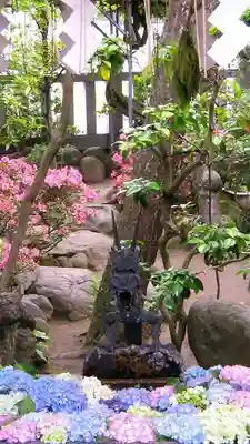 御嶽山神社の手水舎