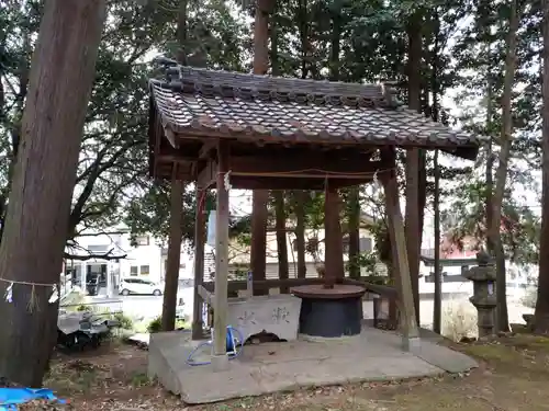 村上神社の手水