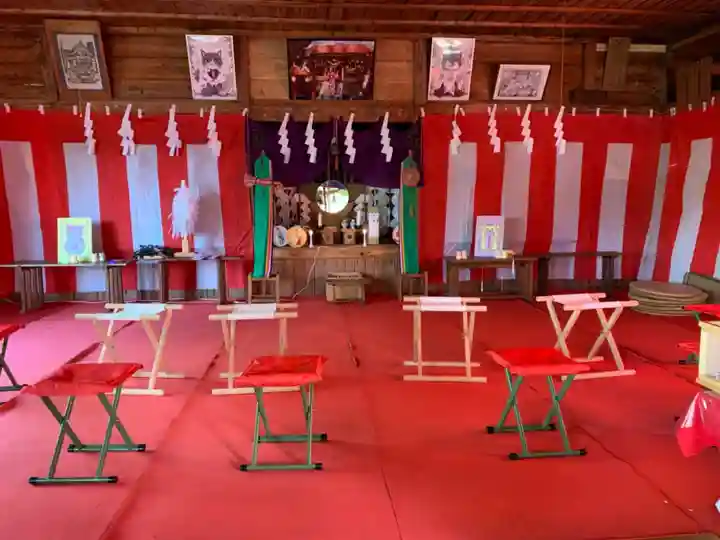 鹿角八坂神社の本殿・本堂