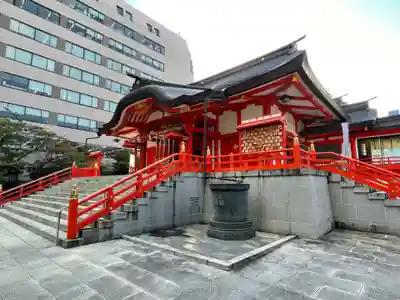花園神社の本殿・本堂
