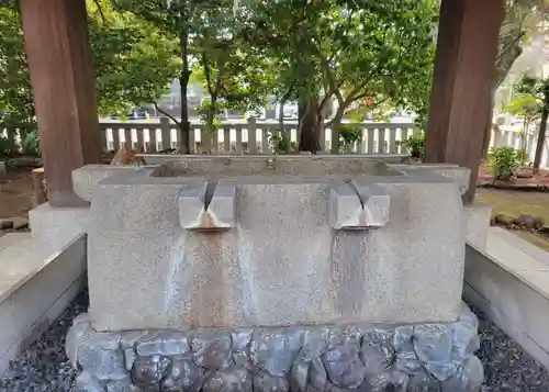 愛媛縣護國神社の手水舎
