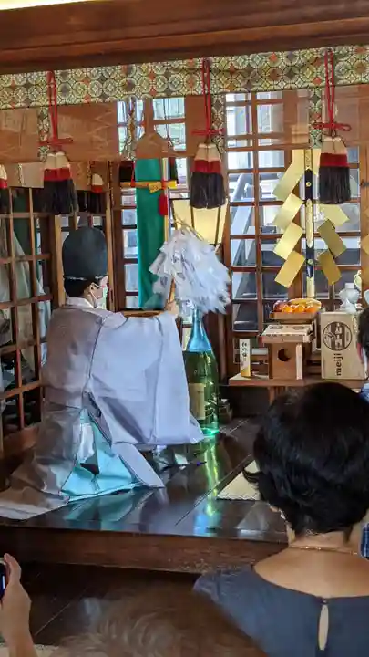 三輪神社のお祭り