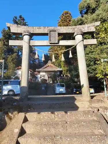 三峯神社の鳥居