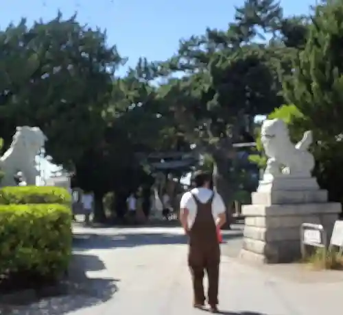 森戸大明神（森戸神社）の狛犬