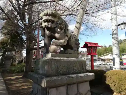 神炊館神社 ⁂奥州須賀川総鎮守⁂の狛犬