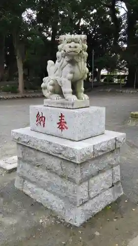 上清水八幡神社の狛犬