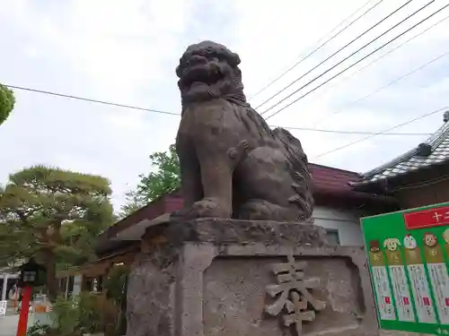 玉村八幡宮の狛犬