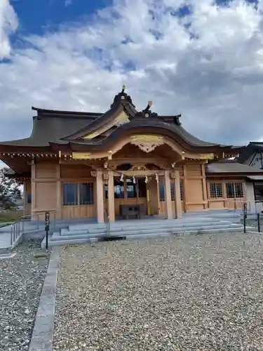 志賀理和氣神社の本殿