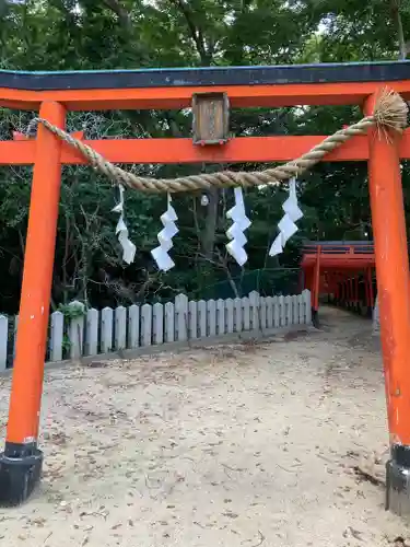 六甲八幡神社の鳥居