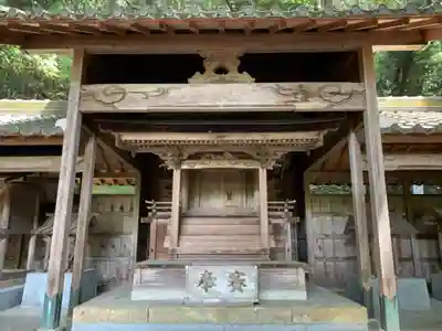 八幡社の本殿・本堂