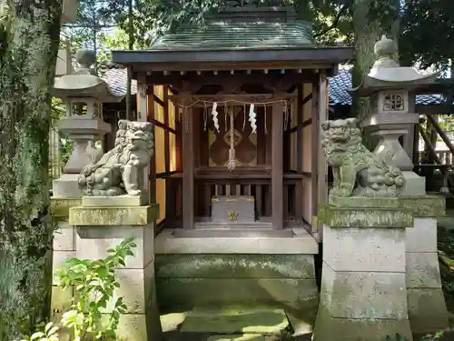 菟橋神社の狛犬