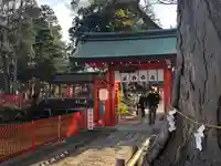 生島足島神社の山門・神門