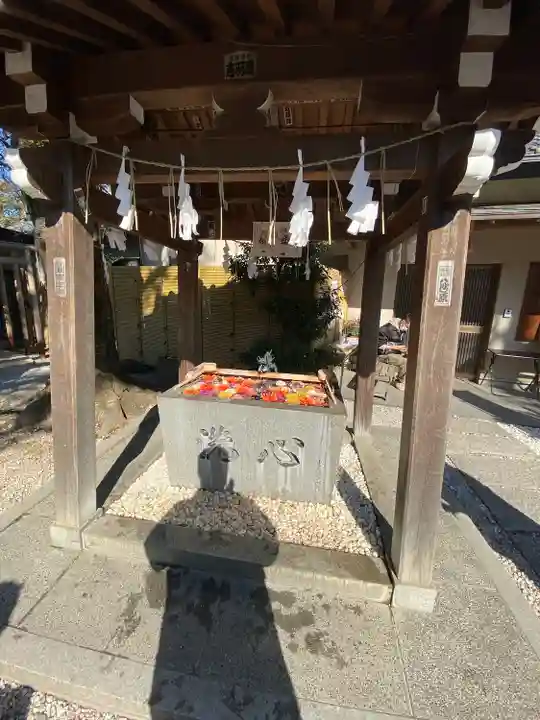 蛇窪神社の手水舎