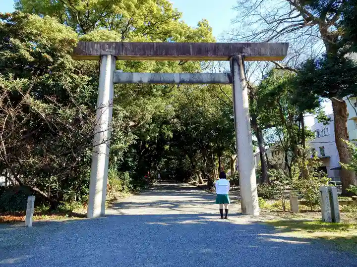 高座結御子神社(熱田神宮摂社)の鳥居