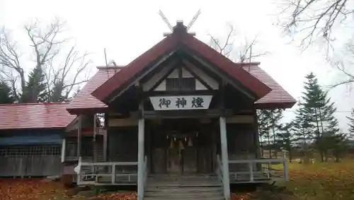 磯分内神社の本殿