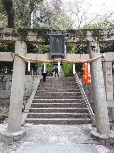 湯泉神社の鳥居