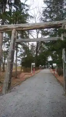 上常呂神社の鳥居