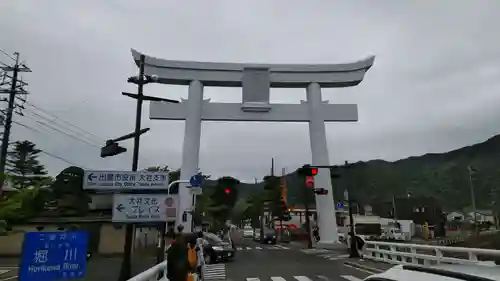 出雲大社の鳥居