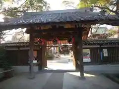 西明寺の山門