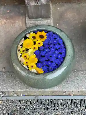 山﨑八幡宮の手水舎