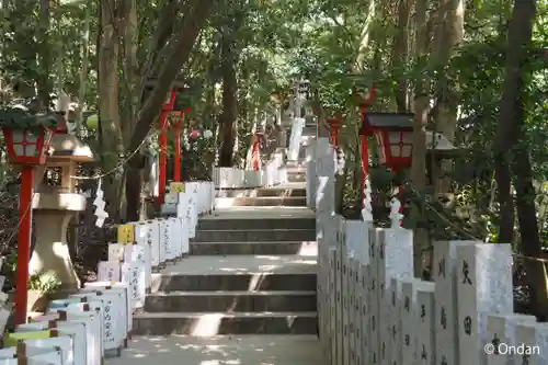 越木岩神社の景色