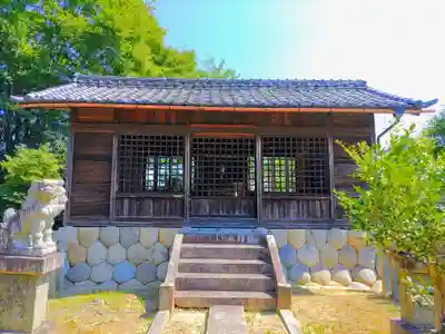 八幡社（大牧）の本殿・本堂