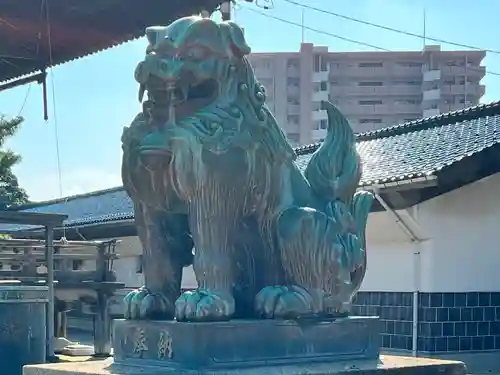 高岡関野神社の狛犬