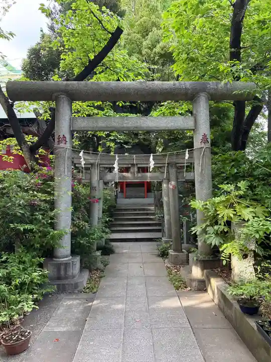江東天祖神社の鳥居