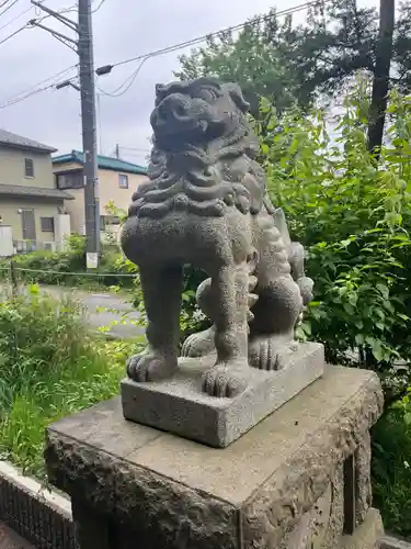 深見神社の狛犬