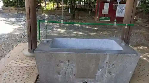 牟呂八幡宮の手水舎