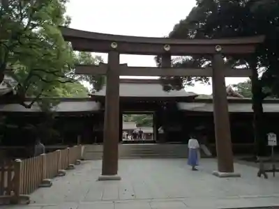 明治神宮の鳥居