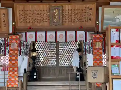 植木神社の本殿・本堂