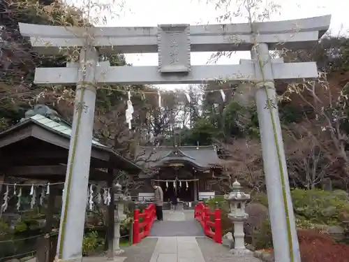 貫井神社の鳥居