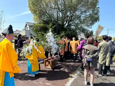 田縣神社のお祭り