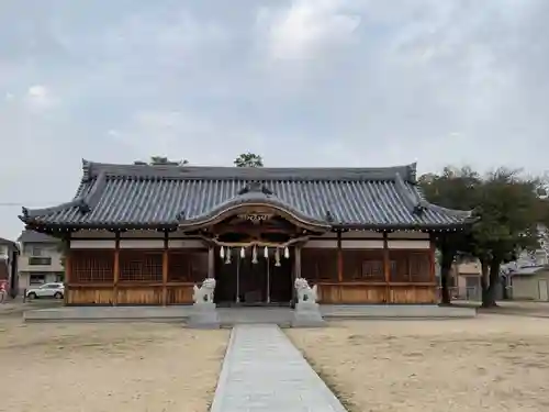 大窪八幡宮の本殿・本堂