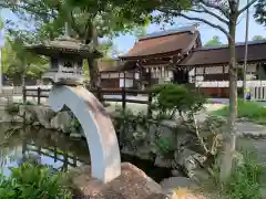 伊弉諾神宮の庭園