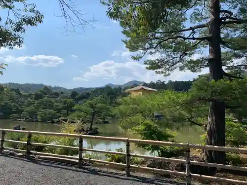 鹿苑寺（金閣寺）の景色