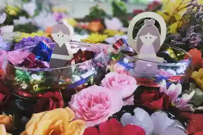 立志神社の手水舎