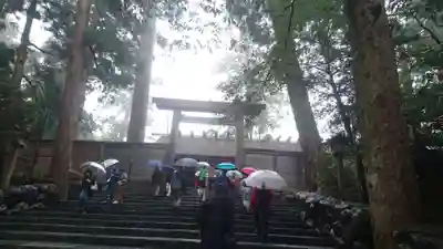 伊勢神宮内宮(皇大神宮)の鳥居