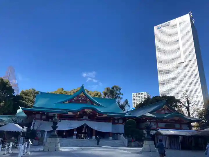 日枝神社の本殿・本堂