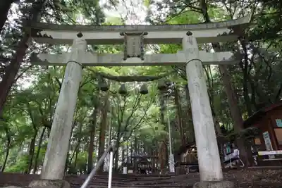 宝登山神社奥宮の鳥居