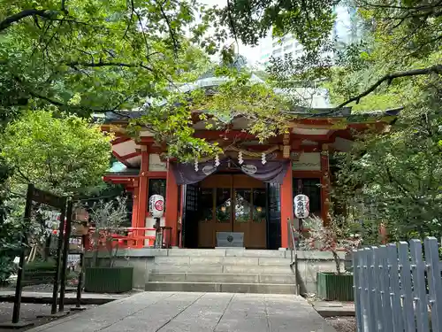 芝東照宮の本殿・本堂