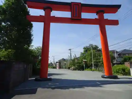 高橋稲荷神社の鳥居