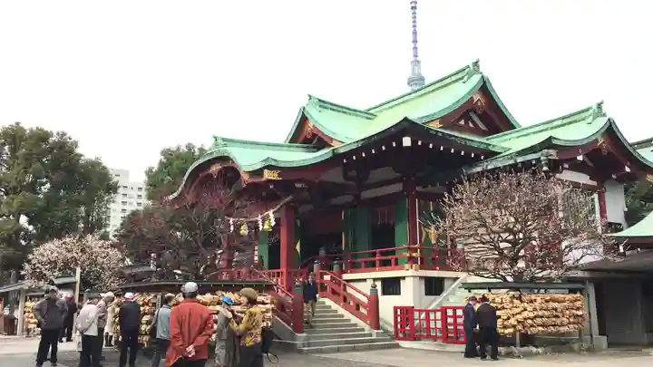 亀戸天神社の本殿・本堂