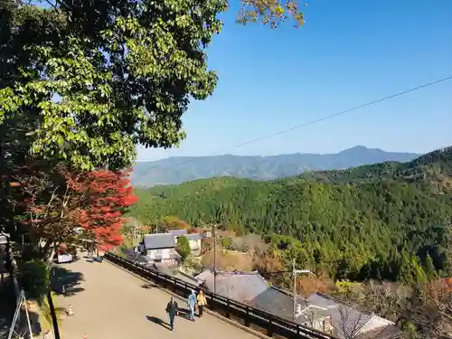 金峯山寺の景色